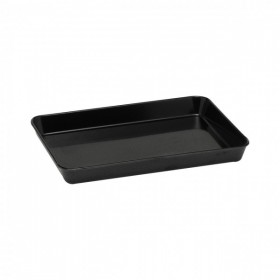 Tava pentru carne, melamina neagra, 350x250x h40mm