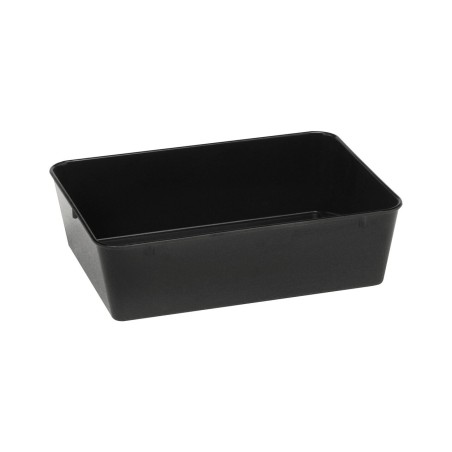 Tava alimente melamina neagra, 280x210x h60mm