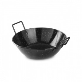 Tigaie adanca paella cu 2 manere, otel emailat, 14,5cm Ø x 4cm, potrivita si pentru servire Tigai 56,67 lei