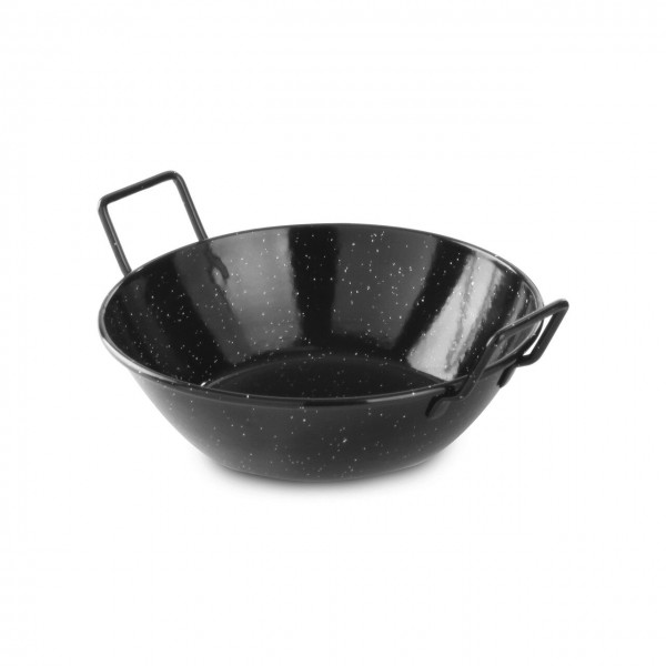 Tigaie adanca paella cu 2 manere, otel emailat, 14,5cm Ø x 4cm, potrivita si pentru servire Tigai 56,67 lei