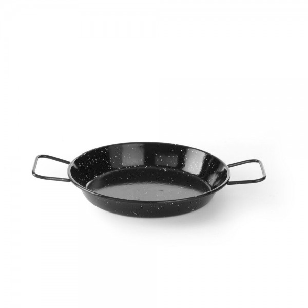 Tigaie paella cu 2 manere, otel emailat, 24cm Ø x 4cm, potrivita si pentru servire Tigai 66,66 lei