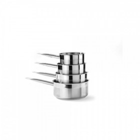 Cratita cu coada, 2 Lit, Ø 18cm x 8cm, inox, gama Profi Line