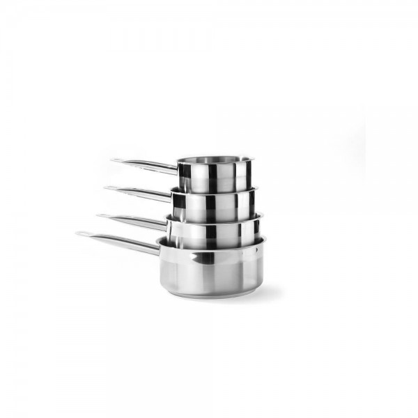 Cratita cu coada, 2 Lit, Ø 18cm x 8cm, inox, gama Profi Line