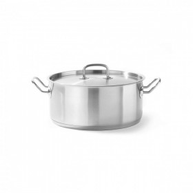 Cratita cu capac, 3 Lit, Ø 20cm x 9,5cm, inox, gama Kitchen Line