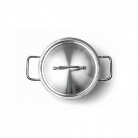 Cratita cu capac 4,8 Lit, Ø 24cm x 10,5cm, inox, gama Profi Line