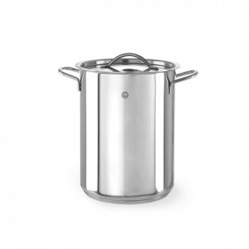 Set oala capac si cos pentru gatire la abur, otel inoxidabil 18/0, Ø 160x h280mm