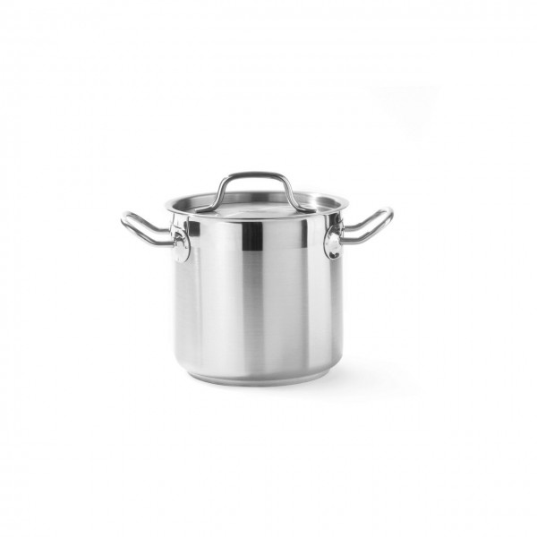 Oala cu capac, 20 Lit, Ø 32cm x 27cm, inox, gama Kitchen Line, potrivita si pentru uz profesional