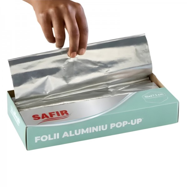 Folie aluminiu foi POP-UP, 35x27.3 cm, 400 buc Produse 83,57 lei