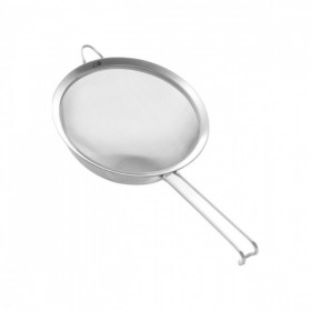 Sita cu plasa fina, otel inoxidabil, cu maner, 100x250 mm