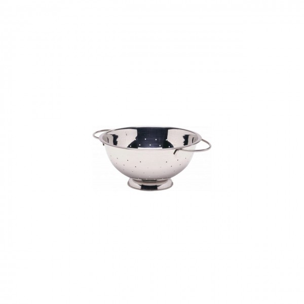 Colander otel inoxidabil, cu baza si 2 manere, 280x(h)135 mm