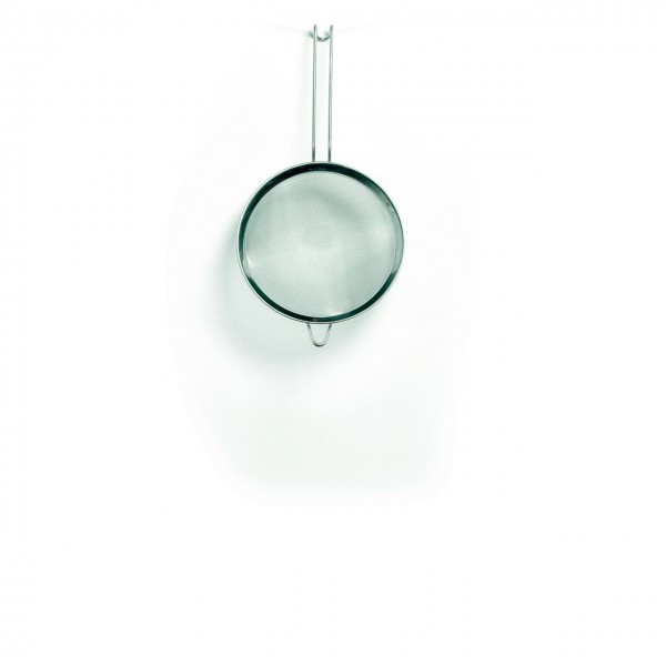 Sita cu plasa fina, otel inoxidabil, cu maner, 230x455 mm