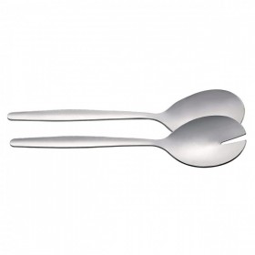 Set pentru servire salata, furculita si lingura, Inox 18/0, 208 mm