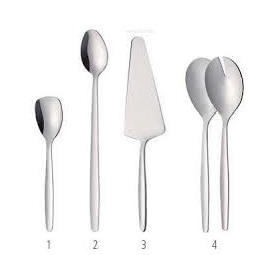 Set pentru servire salata, furculita si lingura, Inox 18/0, 208 mm