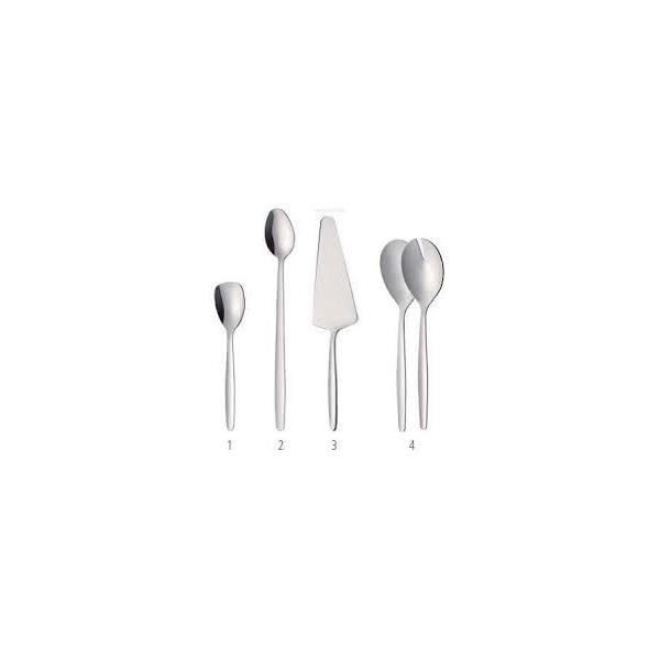 Set pentru servire salata, furculita si lingura, Inox 18/0, 208 mm