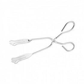 Cleste pentru prajituri, Cleste Inox, utilizat pentru aluat/pastiserie, 280 mm, (L)280mm