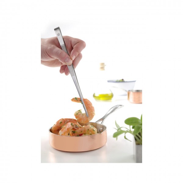 Penseta alimentara (L)230 mm, inox, pt decorare / manevrare produse fierbinti / dezosare peste,