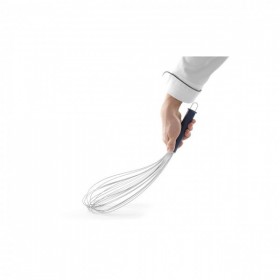 Tel profesional Piano Inox cu maner polipropilena 300 mm 12 fire flexibile