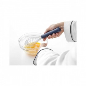 Tel profesional Piano Inox cu maner polipropilena 300 mm 12 fire flexibile