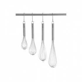 Tel bucatarie cu 7 fire flexibile, inox, lungime 35 cm, carlig agatare, Piano