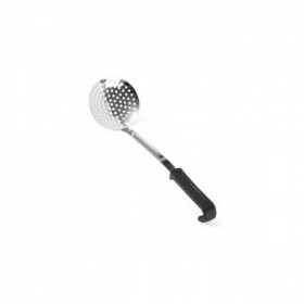 Spumiera rotunda, otel inoxidabil, maner polipropilena, 370 mm