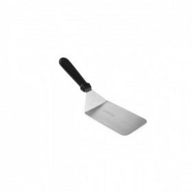 Paleta / spatula solida din inox, universala, 15x10.1 cm, maner polipropilena