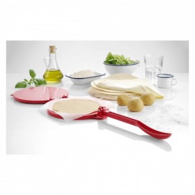 Presa pentru preparat tortilla din aluminiu, rezistenta la presiune, diametru 255x202x(h)95 mm