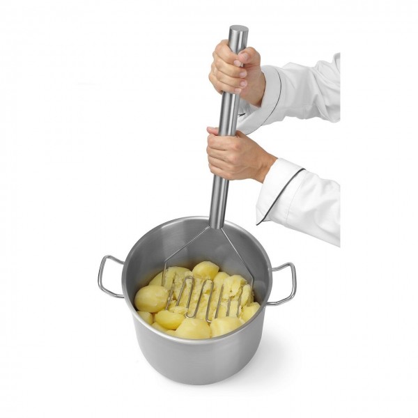 Zdrobitor cartofi / legume pentru piure / supe crema, inox, 200x130x(h)710 mm