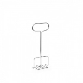 Zdrobitor / Pasator pentru cartofi, otel inoxidabil, 180x(h)600 mm, uz profesional