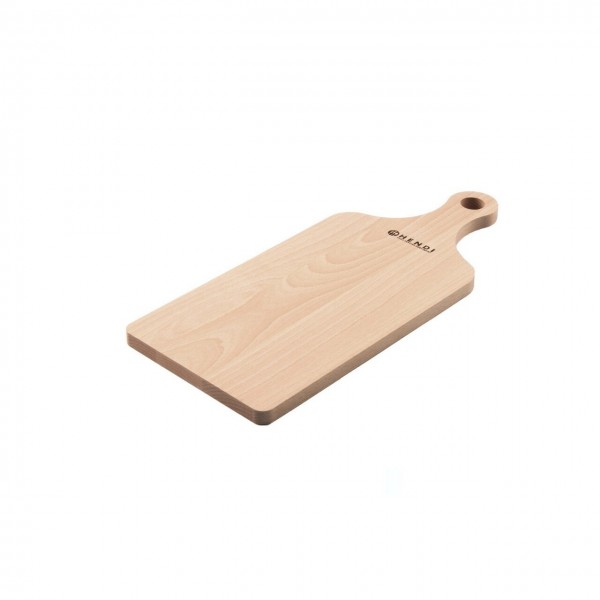 Tocator cu maner, lemn de fag, 390x160x (h)13 mm