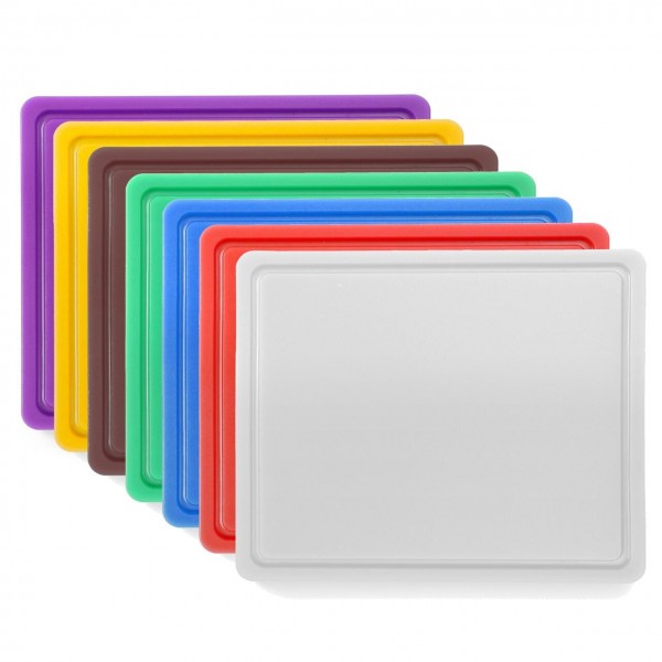 Tocator HACCP GN 1/2 negru, 260x320 mm