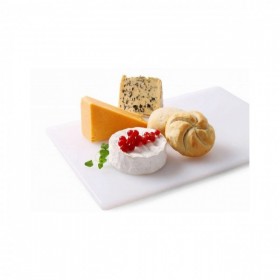 Tocator alb HACCP 450x300 mm, polietilena HDPE 500