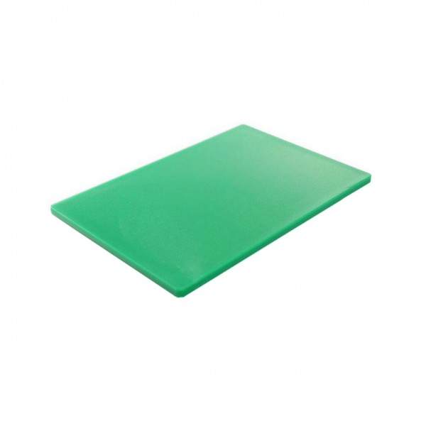 Tocator HACCP verde, 45x30x(h)1.2 cm, din polietilena HDPE 500, uz profesional