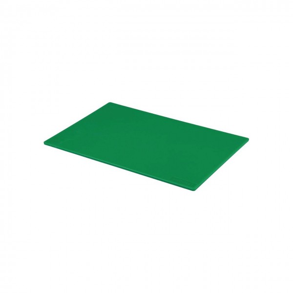 Tocator verde, Gastronorm 1/1, 530x325x(h)12 mm, polietilena HDPE 500, respecta normele HACCP