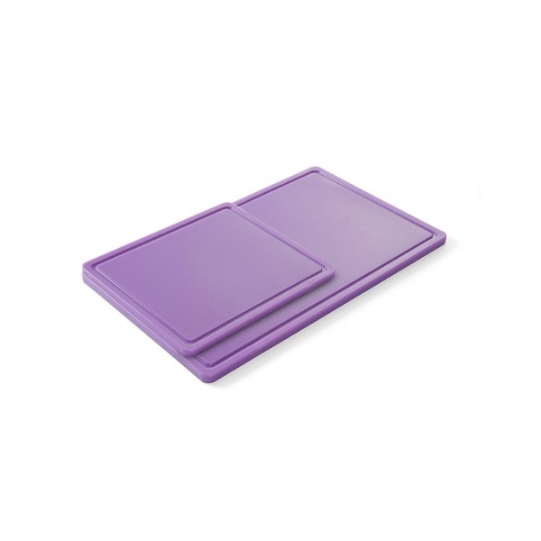 Tocator bucatarie GN 1/1, 530x325 mm, polipropilena HDPE, violet -pentru alimente ne-alergene, respecta normele HACCP