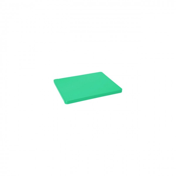 Tocator verde, 60x40x(h)1.8 cm, din polietilena de densitate mare HDPE 500, norme de igiena HACCP