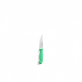 Cutit universal, lama inox zimtata 10 cm, lungime cutit 20.5 cm, maner verde, norme de igiena HACCP
