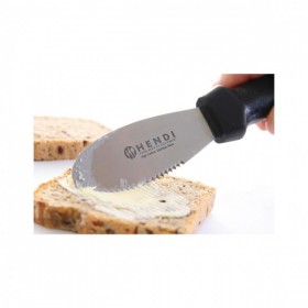 Cutit unt, lama zimtata din inox, lungime 22.5 cm