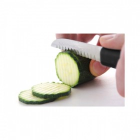 Cutit decorare zimtat 90 mm, L 200 mm