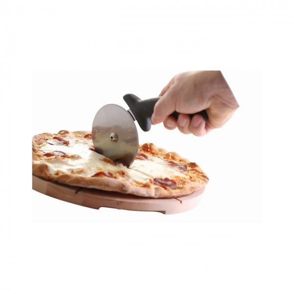 Rola taiat aluat/pizza, inox, diametru 10 cm x lungime 23 cm,