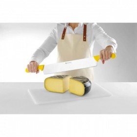 Cutit cu doua manere pentru branza, lungime 380mm