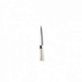 Cutit japonez "Sashimi", serie de top, lama 24 cm, cutit 37 cm, grosime lama 4mm aliaj de carbon, maner traditional lemn