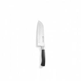 Cutit bucatarie profesional, tip Santoku, Profi Line, lama inox lungime 18 cm / lungime cutit 31 cm