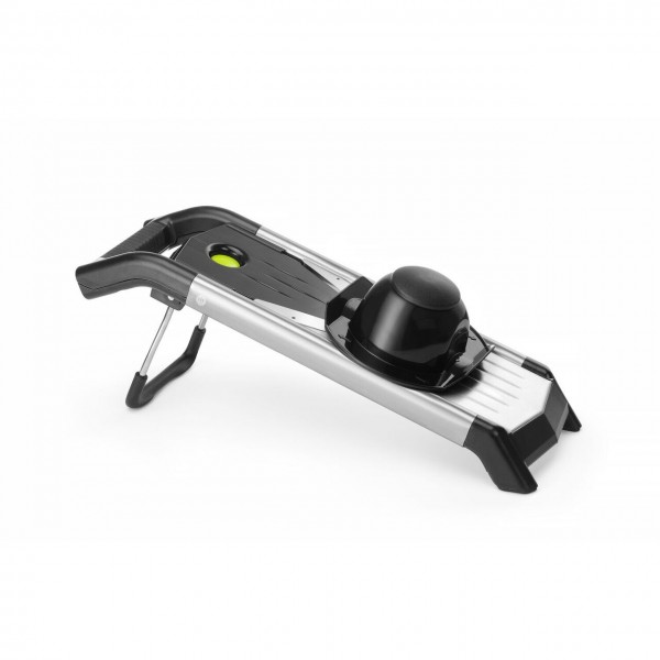 Razatoare legume tip mandolina, lama dubla, sistem reglare grosime feliere, 530x165 mm