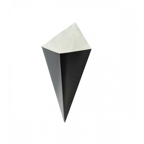 Con carton, negru, 13*22cm, 100gr, 200buc, outlet Outlet 107,56 lei