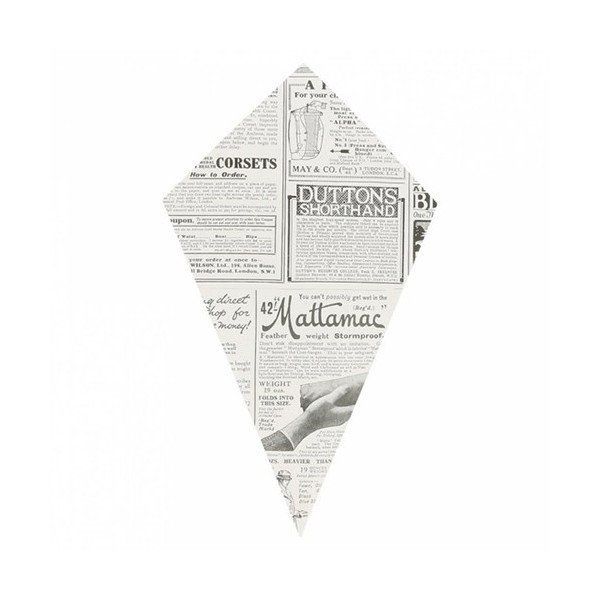 Con carton, ziar, 13*22cm, 100gr, 200buc, outlet Outlet 97,75 lei