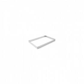Forma dreptunghiulara din inox pentru patiserie si cofetarie, Inox, 385x285x(H)60mm Produse 125,72 lei