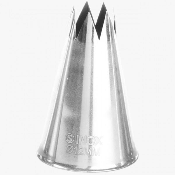 Varf decorare pentru cofetarie/patiserie, in forma de stea, Inox, diametru 12mm Produse 28,47 lei