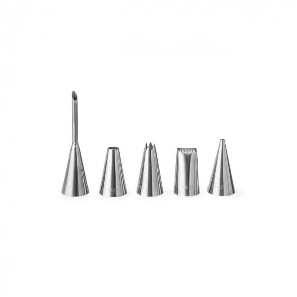 Set 5 varfuri pentru decorare patiserie, inox Produse 41,72 lei