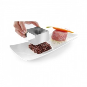 Forma patrata, pentru conturare prajituri si mancaruri 80x80x(H)45 mm, Inox Produse 38,06 lei