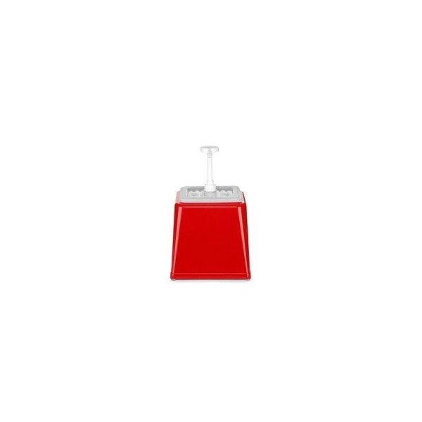 Dispenser de sos cu pompa, 2.5 L, rosu, 230x210x(H)250 mm Produse 128,14 lei